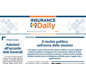 Insurance Daily n. 2567 di giovedì 2 maggio 2024