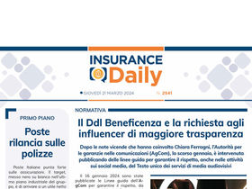 Insurance Daily n. 2541 di giovedì 21 marzo 2024