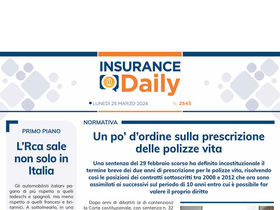 Insurance Daily n. 2543 di lunedì 25 marzo 2024