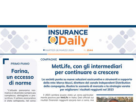 Insurance Daily n. 2544 di martedì 26 marzo 2024