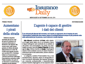 Insurance Daily n. 574 di mercoledì 24 settembre 2014