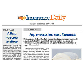 Insurance Daily n. 1074 di venerdì 17 febbraio 2017