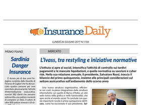 Insurance Daily n. 1160 di lunedì 26 giugno 2017