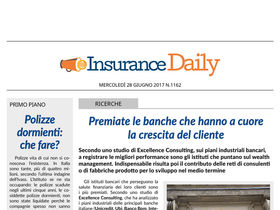 Insurance Daily n. 1162 di mercoledì 28 giugno 2017