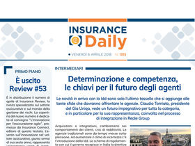 Insurance Daily n. 1315 di venerdì 6 aprile 2018