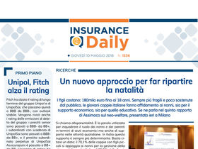 Insurance Daily n. 1336 di giovedì 10 maggio 2018