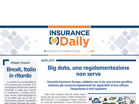 Insurance Daily n. 1481 di martedì 5 febbraio 2019