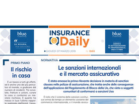 Insurance Daily n. 1503 di giovedì 7 marzo 2019