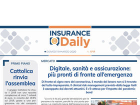 Insurance Daily n. 1717 di giovedì 19 marzo 2020