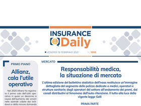 Insurance Daily n. 1896 di venerdì 19 febbraio 2021