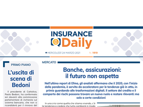 Insurance Daily n. 1919 di mercoledì 24 marzo 2021