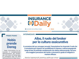 Insurance Daily n. 1944 di giovedì 29 aprile 2021