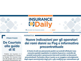 Insurance Daily n. 2587 di giovedì 30 maggio 2024