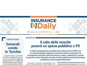 Insurance Daily n. 2636 di mercoledì 18 settembre 2024