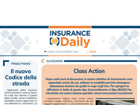 Insurance Daily n. 2678 di lunedì 18 novembre 2024